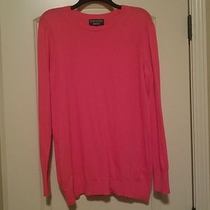 Banana Republic sweater with scarf